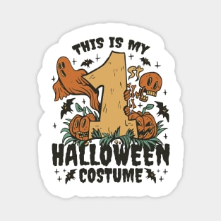 My First Boo - Intro to Halloween Magnet