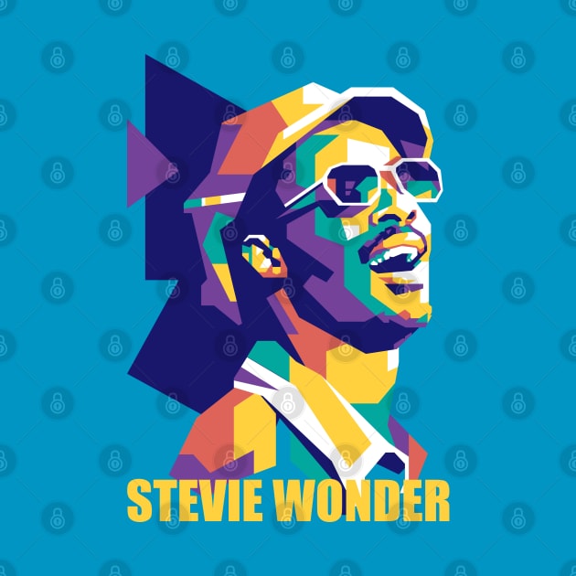 Stevie Wonder Popart by masnono