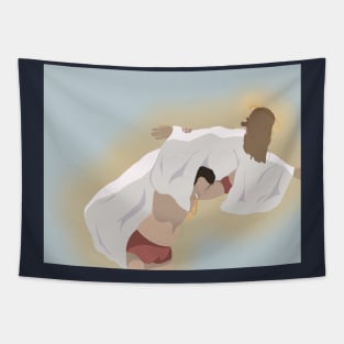 Throw down Jesus Tapestry