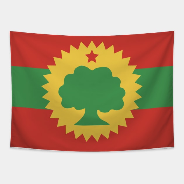 Oromo Liberation Front Tapestry by Wickedcartoons