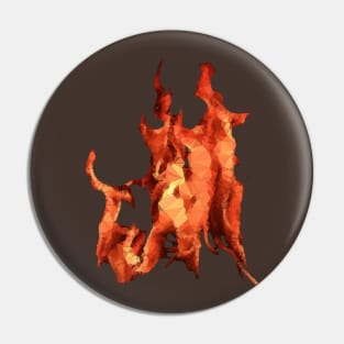 Low Poly Fire Pin