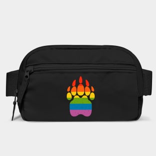 Bear Rainbow Flag Paw Gay Pride design Bag
