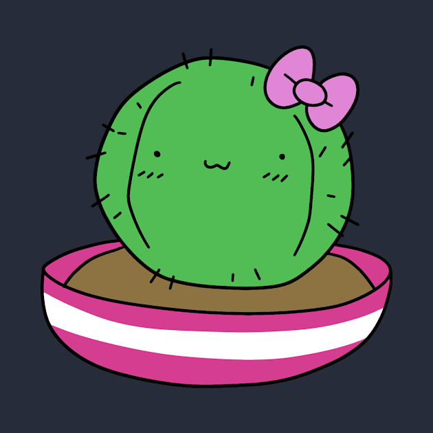 Pretty Potted Cactus by saradaboru