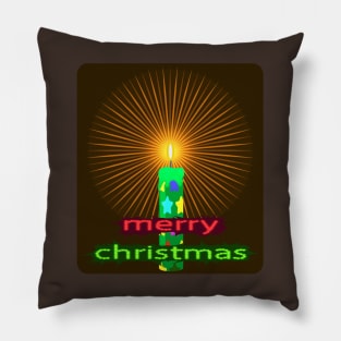 Christmas Candle Pillow