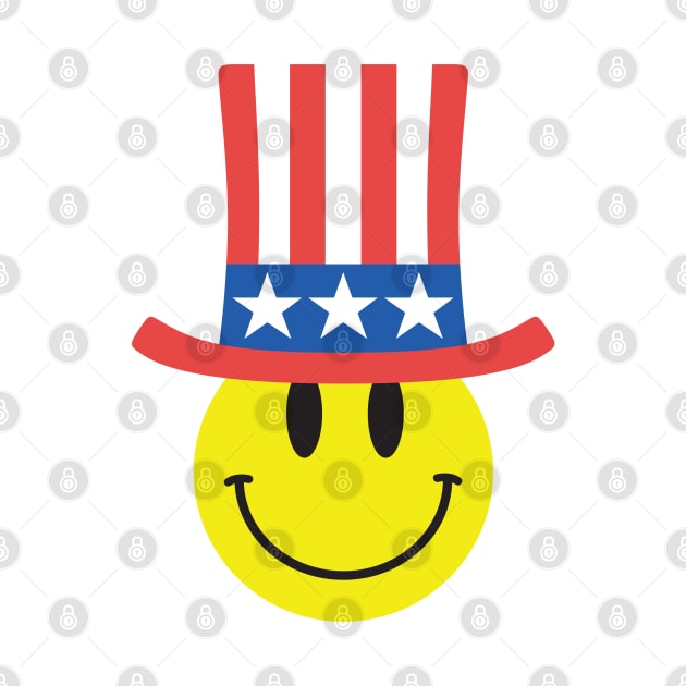 Happy Face Emoji Uncle Sam by artbitz