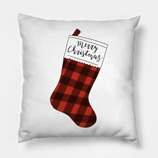 Merry Christmas Stocking Pillow