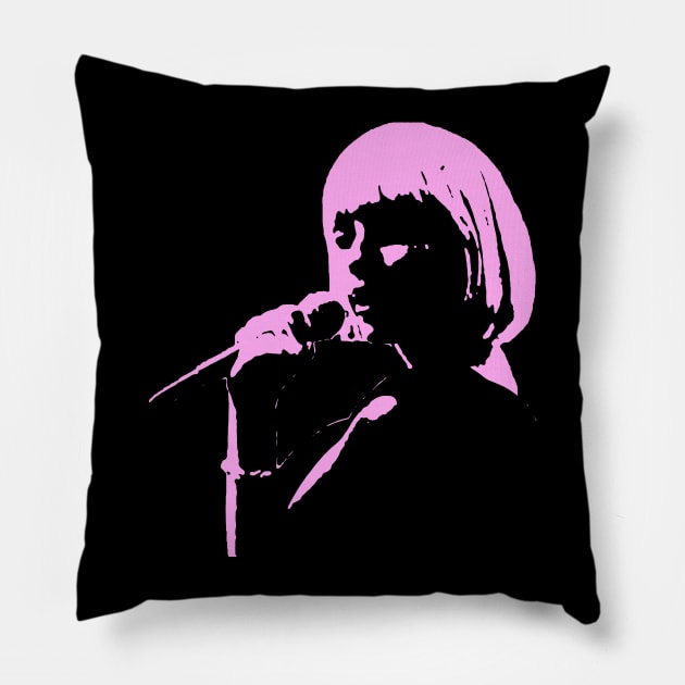 Scarlett Pink Pillow by MrGekko