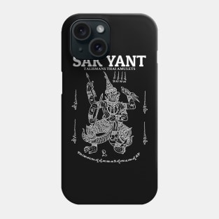 Classic Muay Thai Sak Yant Tattoo Phone Case