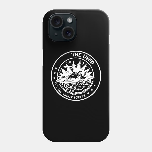 the used all about science Phone Case by cenceremet