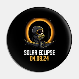 Total Solar Eclipse April 8 2024 America Solar Eclipse Pin