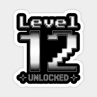 Level 12 Unlocked Magnet