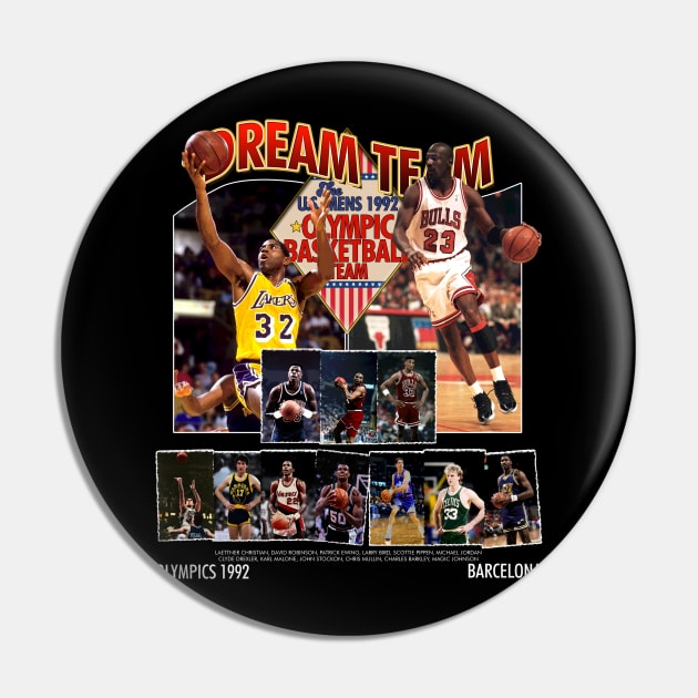 Dream Team USA Pin by Bootlegheavens