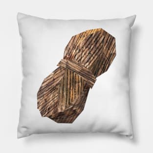 Brown wool Pillow