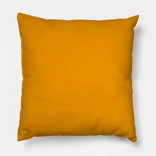 Mango Orange Solid Color Pillow