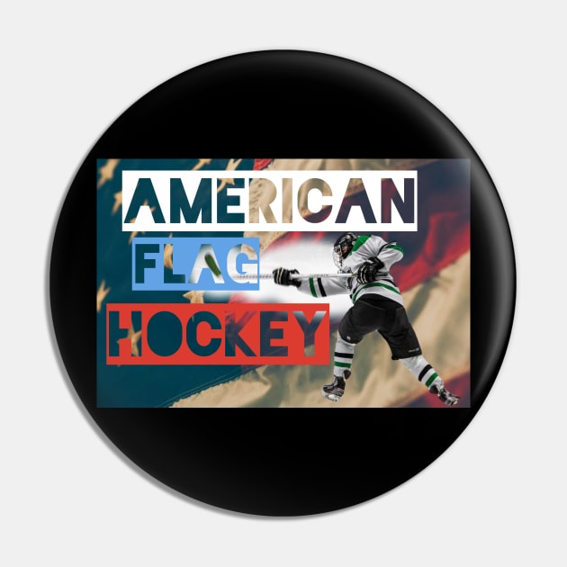 American flag hockey Pin by pmeekukkuk