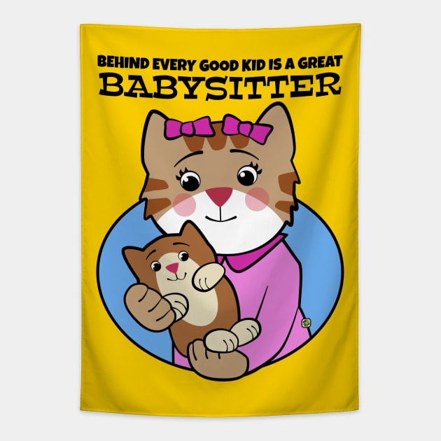 Great Babysitter Tapestry by Sue Cervenka