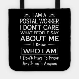 I Am A Postal Worker Tote