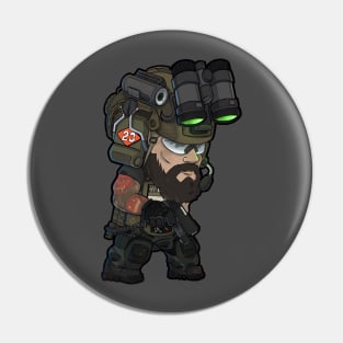 FoofIghter Dan Operator Pin