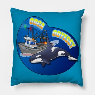 Orca Odyssey Pillow