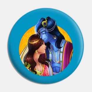 Rukmini-Krishna Pin