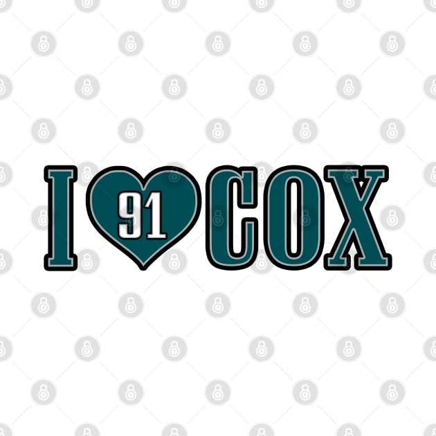 I Heart Cox - White by KFig21