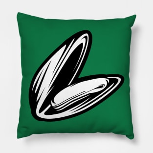 White Mussel Pillow