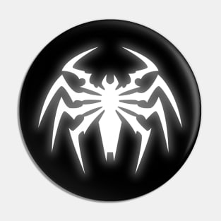 Game Venom Glow Spider (white) Pin