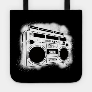 Boombox Stencil Tote