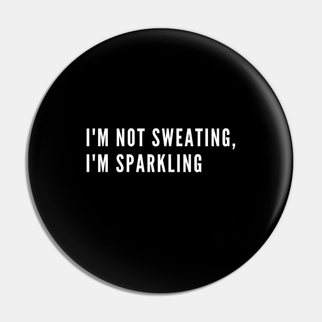 Funny gym quote - Sweating quote Pin by Patterns-Hub