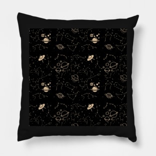 Zodiac Symbols Patterns Pillow