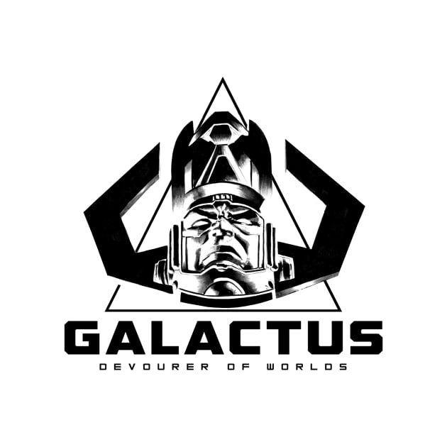 Galactus (Alt Print) by Nerdology