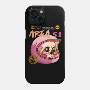 Astronaut Skeleton Skull Party in Space Phone Case