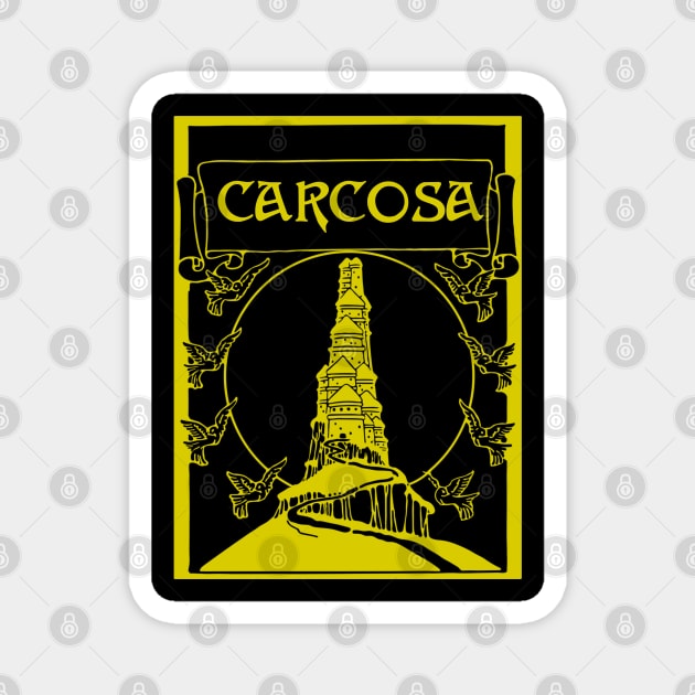 Carcosa Tower Magnet by Talesbybob