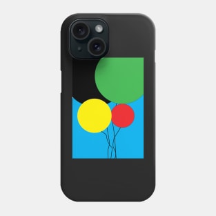 Minimalist Vivid Balloons Fly To The Sky Phone Case