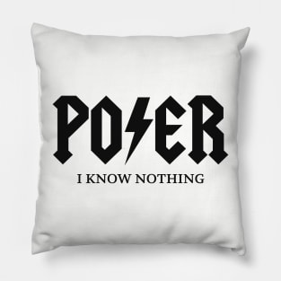 Poser Band Tee Funny Parody Gag Meme Shirts Stickers Mug and More Pillow