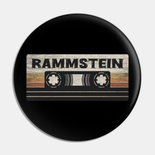 Rammstein Mix Tape Pin