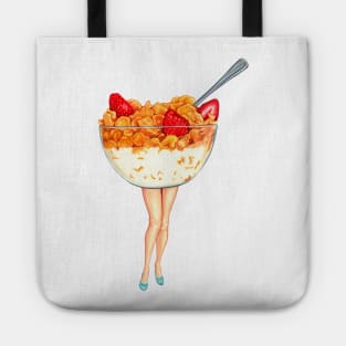 Cereal Pin-Up Tote