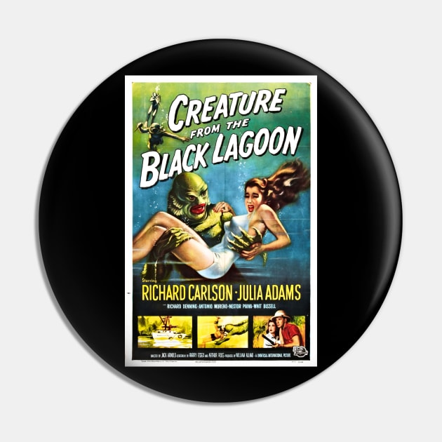 Creature from the black lagoon Pin by HorrorMoviesFan