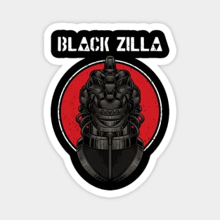 black zilla Magnet