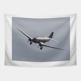 WW2 Vintage C-47B Skytrain - wide version Tapestry