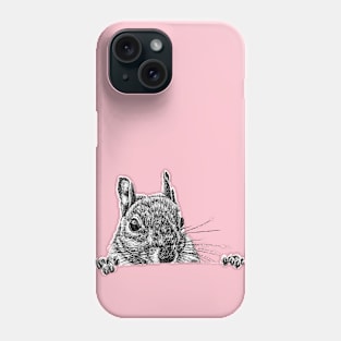 Grey squirrel Phone Case