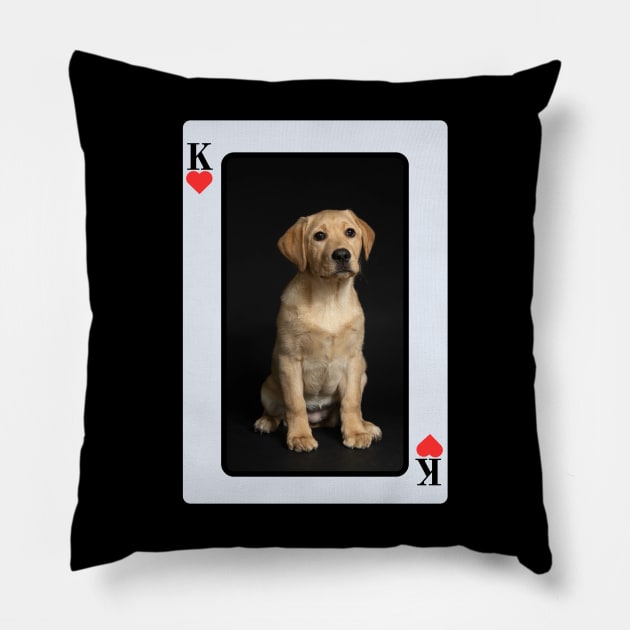 Golden Labrador Pillow by HighwayForSouls