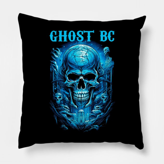 GHOST BC BAND Pillow by Tronjoannn-maha asyik 