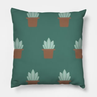 Succulent Background Pillow