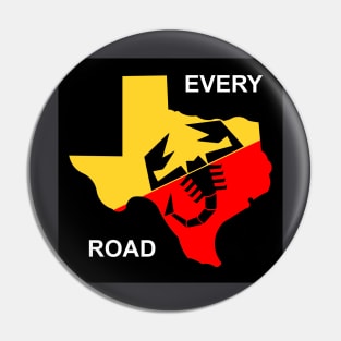 Every Road Texas Abarth Pin