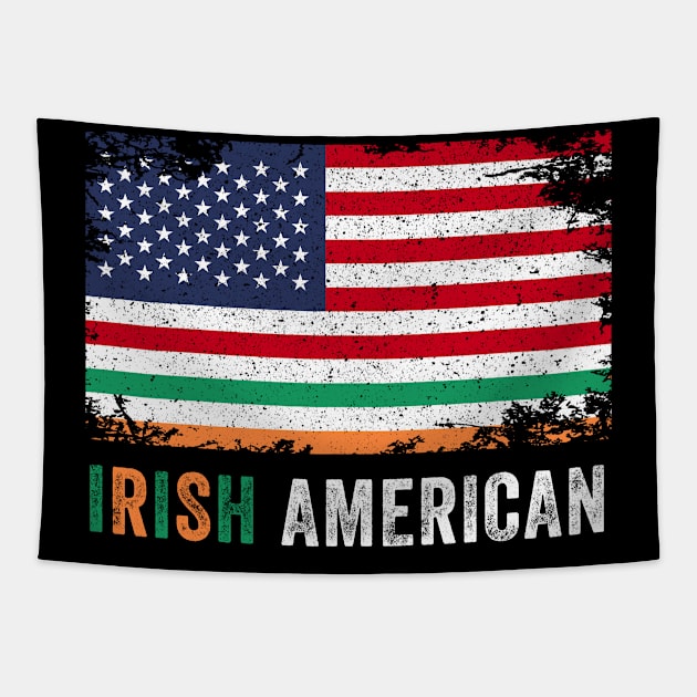 USA lettered flag Tapestry by Horskarr
