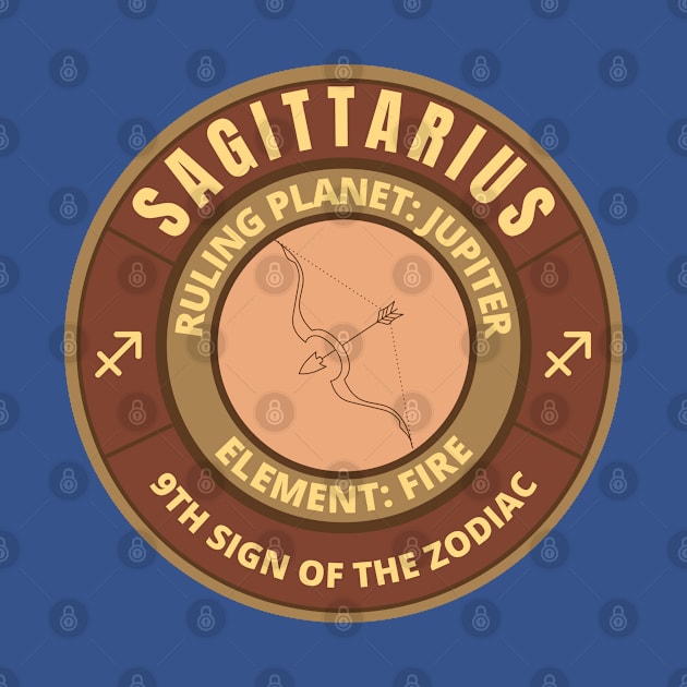 Zodiac signs Sagittarius by InspiredCreative