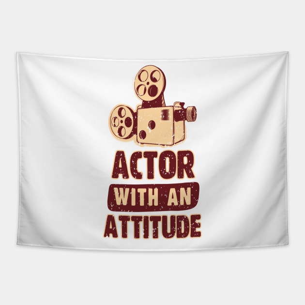 Actor with an Attitude Tapestry by simplecreatives