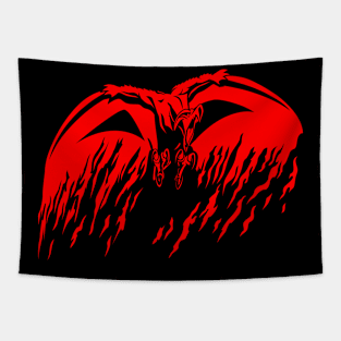 Red Demon Tapestry