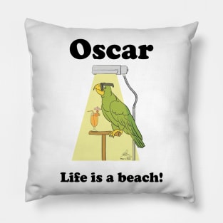 Oscar, Life is a beach. Pillow